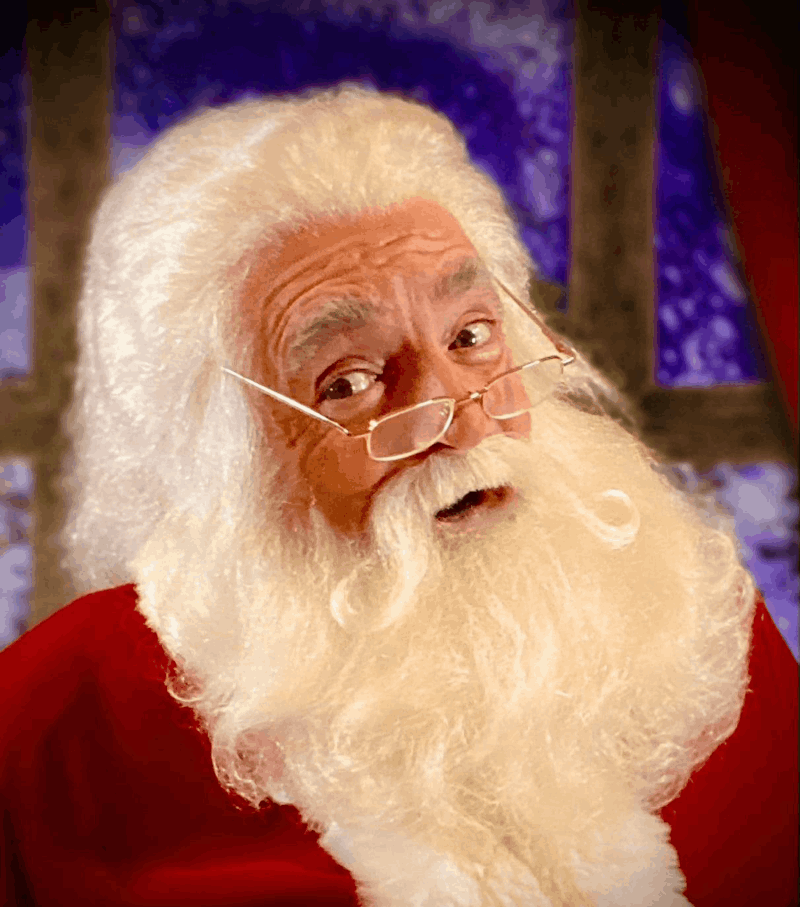 Santa Tom in the Workshop